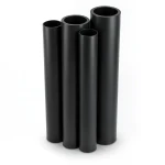 HDPE Pipes PE 100 Pressure 10 Bar Outer Diameter 200 mm Thickness 11.9 mm Black