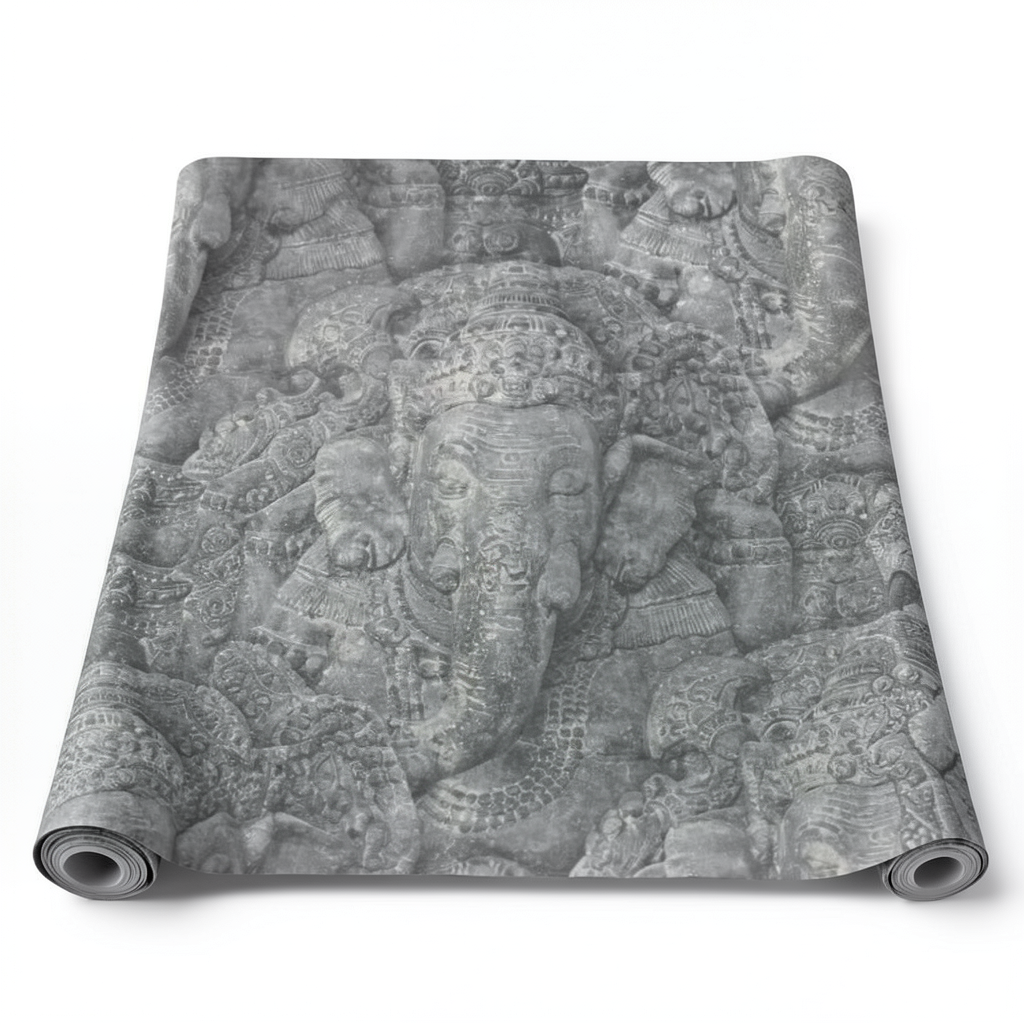 German Wall Decoration Gray Color 10m x 0.53m, Model 525502