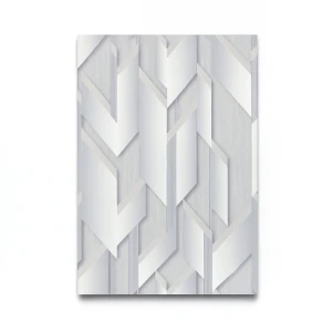 Geometric Wallpaper 10m x 0.53m Pale Gray, Model 10145-31
