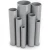 مواسير UPVC جدول 40 مقاس ¼ 1 إنش سمك 3.6 مم لون رمادي - Image 1