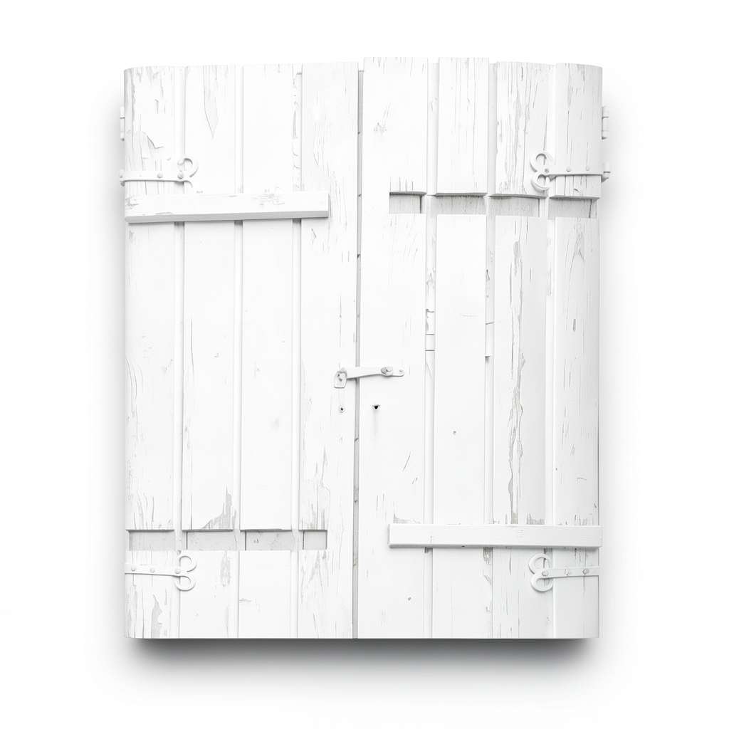 German Wall Decoration Wallpaper 10m x 0.53m White Color, Model 525014