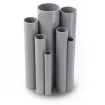 UPVC Pipes Schedule 40 Size 1 ½ inch Thickness 3.7 mm Gray