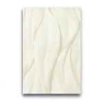 German Wavy Wall Covering 10m x 0.53m Creamy Color, Model 10148-14