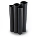 مواسير HDPE PE 80 ضغط 8 بار قطر خارجي 280 مم سمك 16.6 مم لون أسود