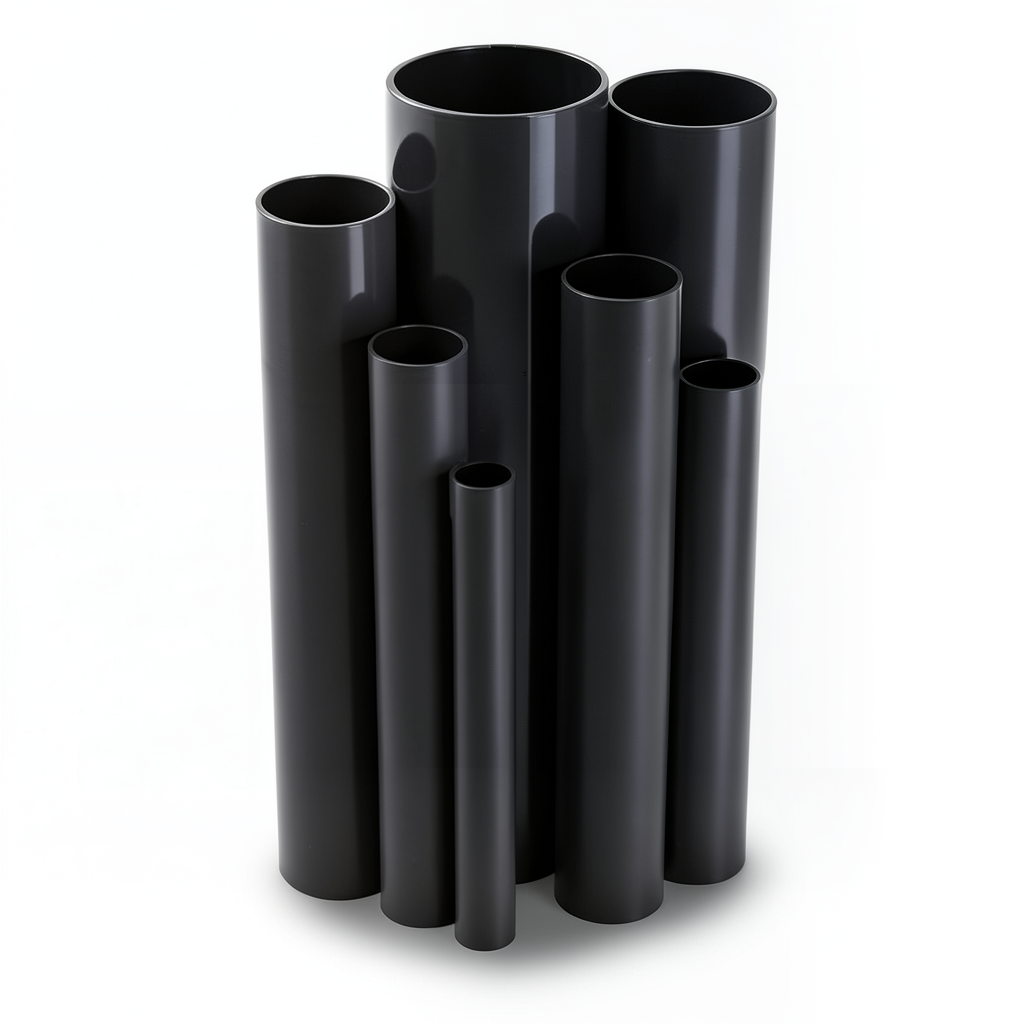 UPVC Pipes Schedule 40 Size 2 inch Thickness 3.9 mm Black