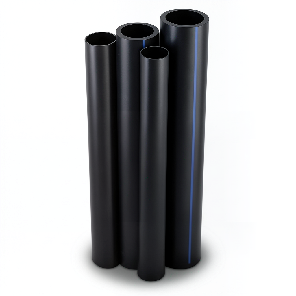 مواسير HDPE الراجحي PE 80 ضغط 8 بار قطر خارجي 315 مم سمك 18.7 مم لون اسود