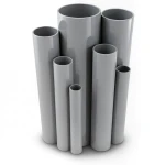 UPVC Pipes Schedule 80 Size ½ inch Thickness 3.7 mm Gray Color
