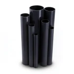مواسير UPVC جدول 80 مقاس ½ إنش سمك 3.7 مم لون أسود