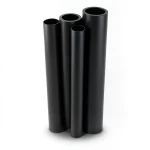 Al-Rajhi HDPE Pipes PE 80 8 Bar Pressure 400 mm OD 23.7 mm Thickness Black