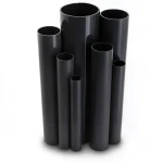 UPVC Pipes 2.5 Bar Pressure 250 mm Diameter 2.0 mm Thickness Black