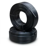 HDPE Pipes PE 100 Pressure 10 Bar Outer Diameter 40 mm Thickness 2.4 mm Black