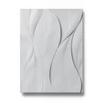 Wavy Wall Decoration 10m x 0.53m Light Gray, Model 10148-31