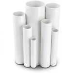 مواسير UPVC ضغط 4 بار قطر خارجي 250 مم سمك 4.9 مم لون أبيض