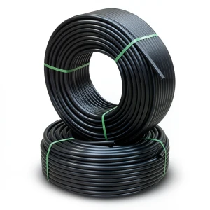 HDPE Pipes PE 100 Pressure 10 Bar Outer Diameter 90 mm Thickness 5.4 mm Black