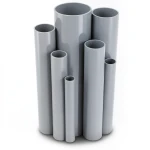 UPVC Pipes Schedule 80 Size ¾ inch Thickness 3.9 mm Gray