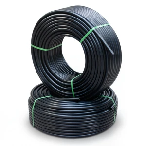 HDPE Pipes PE 100 Pressure 10 Bar Outer Diameter 125 mm Thickness 7.4 mm Black