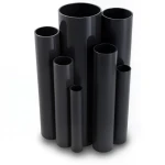 UPVC Pipes Schedule 40 Size 1 inch Thickness 3.4 mm Black