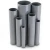 مواسير UPVC جدول 40 مقاس ¼ 1 إنش سمك 3.6 مم لون رمادي - Image 1