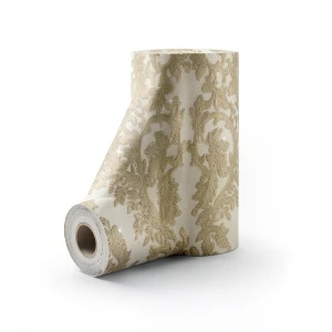 Italian Wallpaper Classic Design 10 m x 0.70 m Beige Color