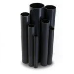 UPVC Pipes Schedule 40 Size 1 ¼ inch Thickness 3.6 mm Black