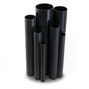 مواسير UPVC جدول 40 مقاس ¼ 1 إنش سمك 3.6 مم لون أسود