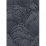 ورق حائط الماني نقشات مقاس 10 م× 0.53 م، لون رمادي داكن، موديل 1029844  