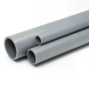 UPVC Pipes Nominal Pressure 2 Bar Outside Diameter 125 mm Thickness 1.8 mm Gray