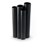 مواسير HDPE PE 100 ضغط 10 بار قطر خارجي 180 مم سمك 10.7 مم لون أسود
