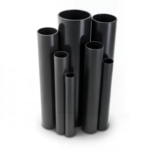 مواسير UPVC جدول 40 مقاس ½ 1 إنش سمك 3.7 مم لون أسود