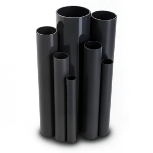 مواسير UPVC جدول 40 مقاس 1 إنش سمك 3.4 مم لون أسود