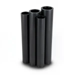 مواسير HDPE PE 100 ضغط 10 بار قطر خارجي 200 مم سمك 11.9 مم لون أسود