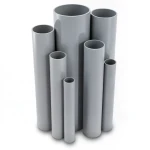 UPVC Pipes Nominal Pressure 2.5 Bar Outside Diameter 250 mm Thickness 2.0 mm Gray