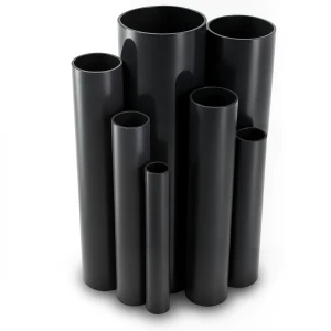 مواسير UPVC جدول 40 مقاس ¼ 1 إنش سمك 3.6 مم لون أسود
