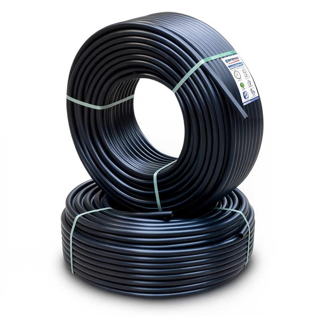 HDPE Pipes PE 100 Pressure 20 Bar OD 125 mm Thickness 14 mm Black | NEPROPLAST