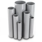 UPVC Pipes Schedule 40 Size 1 ½ inch Thickness 3.7 mm Gray