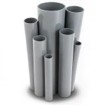 UPVC Pipes Schedule 80 Size ½ inch Thickness 3.7 mm Gray Color