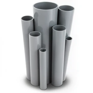 UPVC Pipes Schedule 80 Size ½ inch Thickness 3.7 mm Gray Color