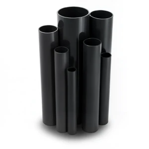 UPVC Pipes 2.5 Bar Pressure 250 mm Diameter 2.0 mm Thickness Black