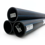 Neproplast HDPE Pipes PE 100 Pressure 20 Bar Outside Diameter 140 mm Thickness 15.7 mm Black | NEPROPLAST