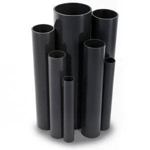 مواسير UPVC ضغط اسمي 6 بار قطر خارجي 280 مم سمك 8.2 مم لون اسود