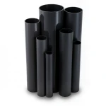UPVC Pipes Nominal Pressure 10 Bar Outside Diameter 280 mm Thickness 13.40 mm Black