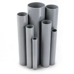 مواسير UPVC جدول 80 مقاس ½ إنش سمك 3.7 مم لون رمادي