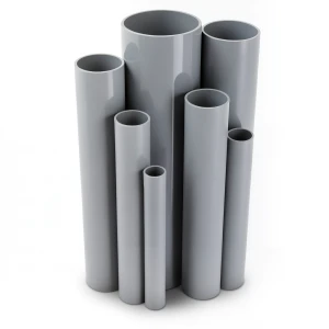 UPVC Pipes Schedule 80 Size ½ inch Thickness 3.7 mm Gray Color