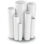 مواسير UPVC ضغط 4 بار قطر خارجي 250 مم سمك 4.9 مم لون أبيض