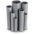 مواسير UPVC ضغط 4 بار قطر خارجي 250 مم سمك 4.9 مم لون رمادي - Image 1