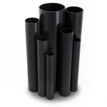 مواسير UPVC ضغط 4 بار قطر خارجي 250 مم سمك 4.9 مم لون اسود