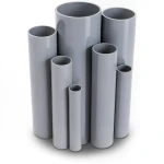 UPVC Pipes Schedule 80 Size ¾ inch Thickness 3.9 mm Gray