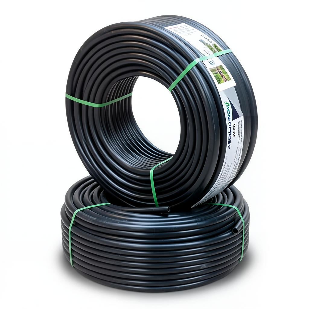 HDPE Pipes PE 100 Pressure 20 Bar 20 mm Diameter 2.3 mm Thickness Black | NEPROPLAST