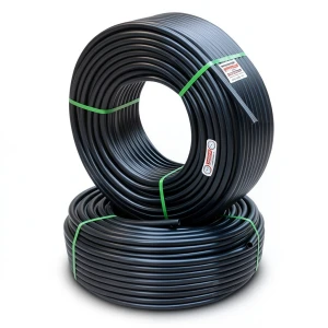 أنابيب HDPE PE 100 ضغط 20 بار قطر خارجي 125 مم سمك 14 مم لون أسود | نيبروبلاست