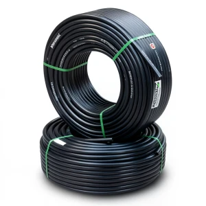 أنابيب HDPE نيبروبلاست PE 80 ضغط 16 بار قطر 20 مم سمك 2.3 مم لون اسود | نيبروبلاست
